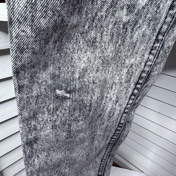 Vtg 80s Levi's 505 Boys Jeans Acid Wash Gray Size 8 USA Made RARE HTF - Picture 3 of 9